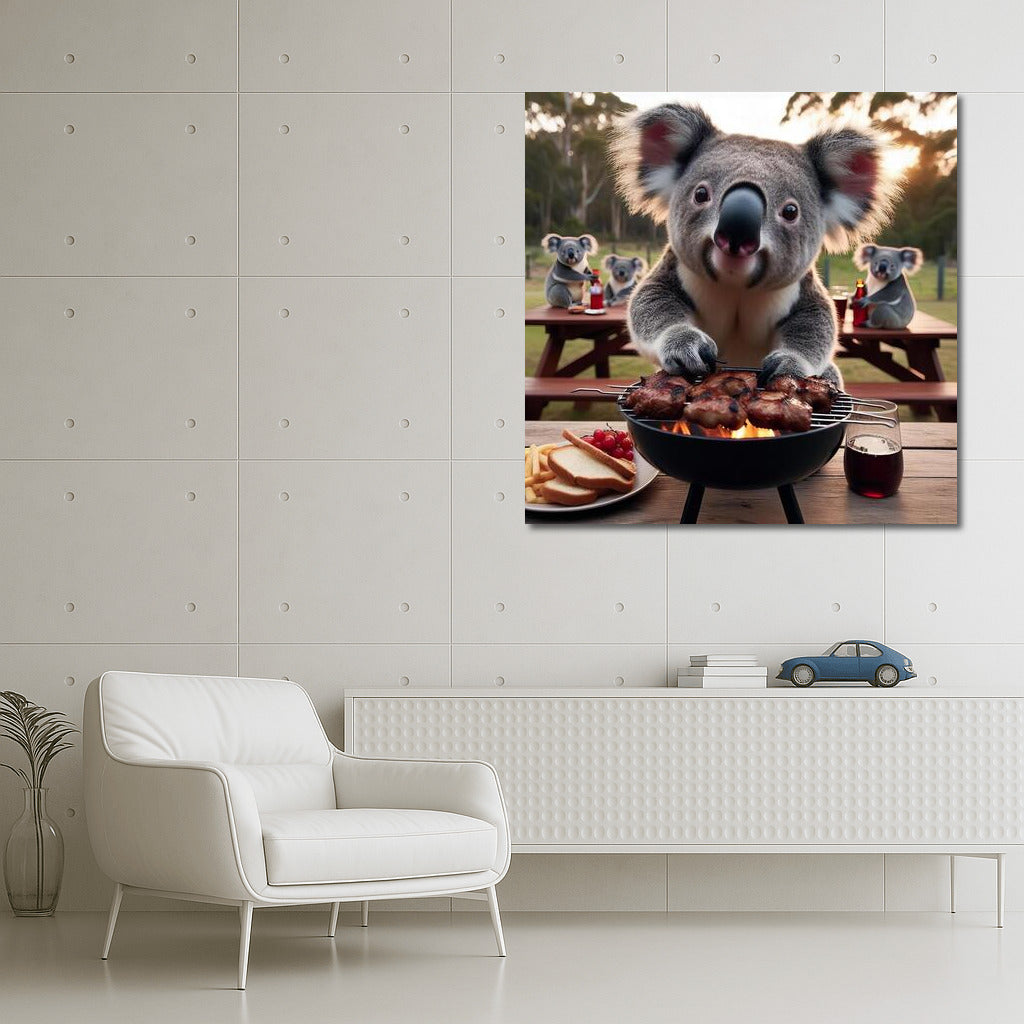 Koalas at the BBQ in Zagorodny Uyut