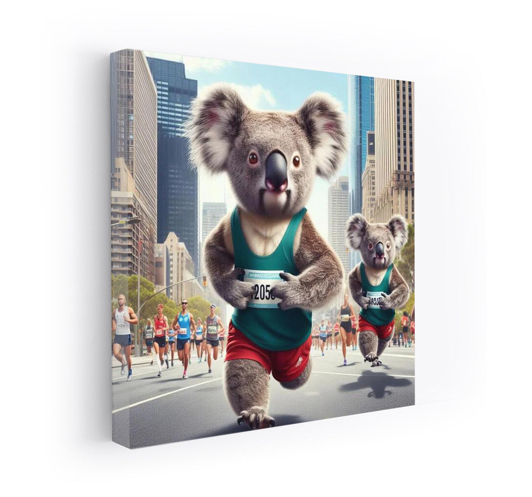 City Marathon: Koala in the Concrete Jungle