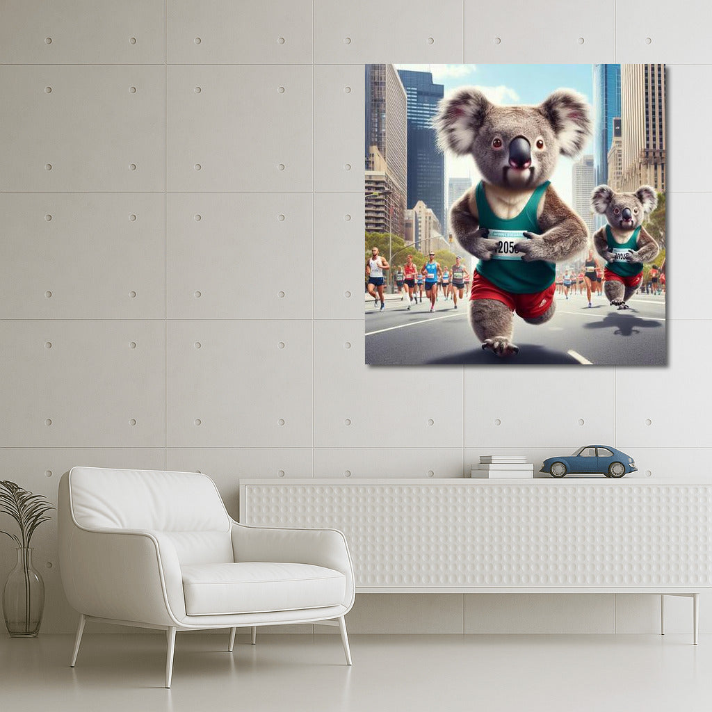 City Marathon: Koala in the Concrete Jungle