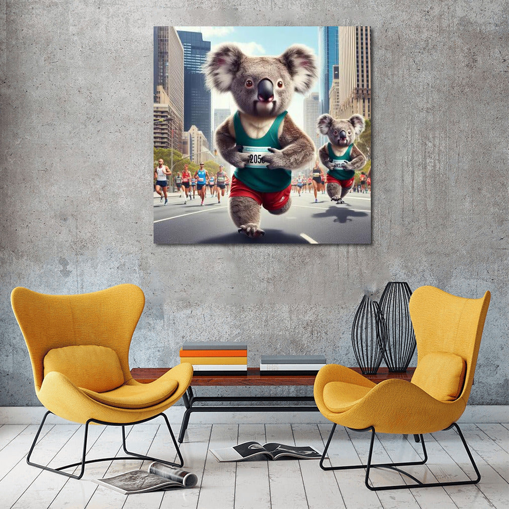City Marathon: Koala in the Concrete Jungle
