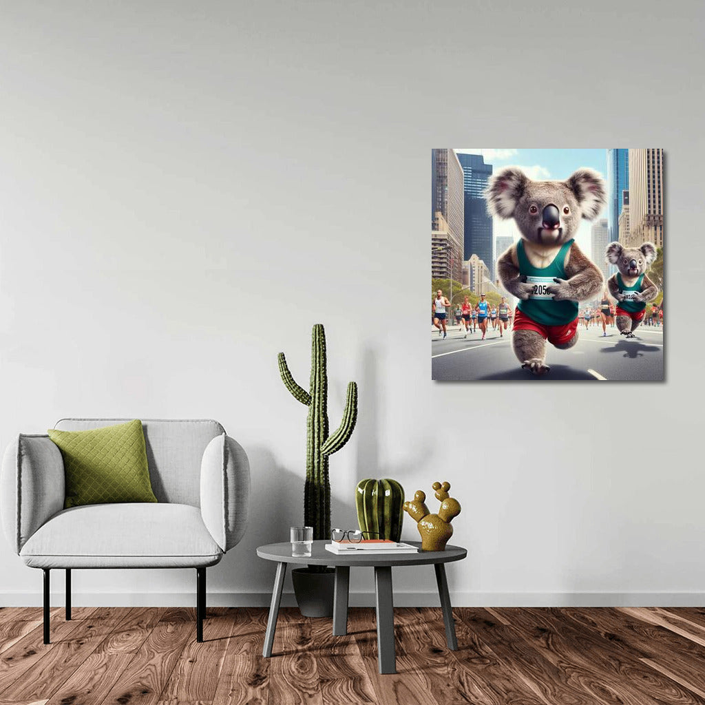 City Marathon: Koala in the Concrete Jungle