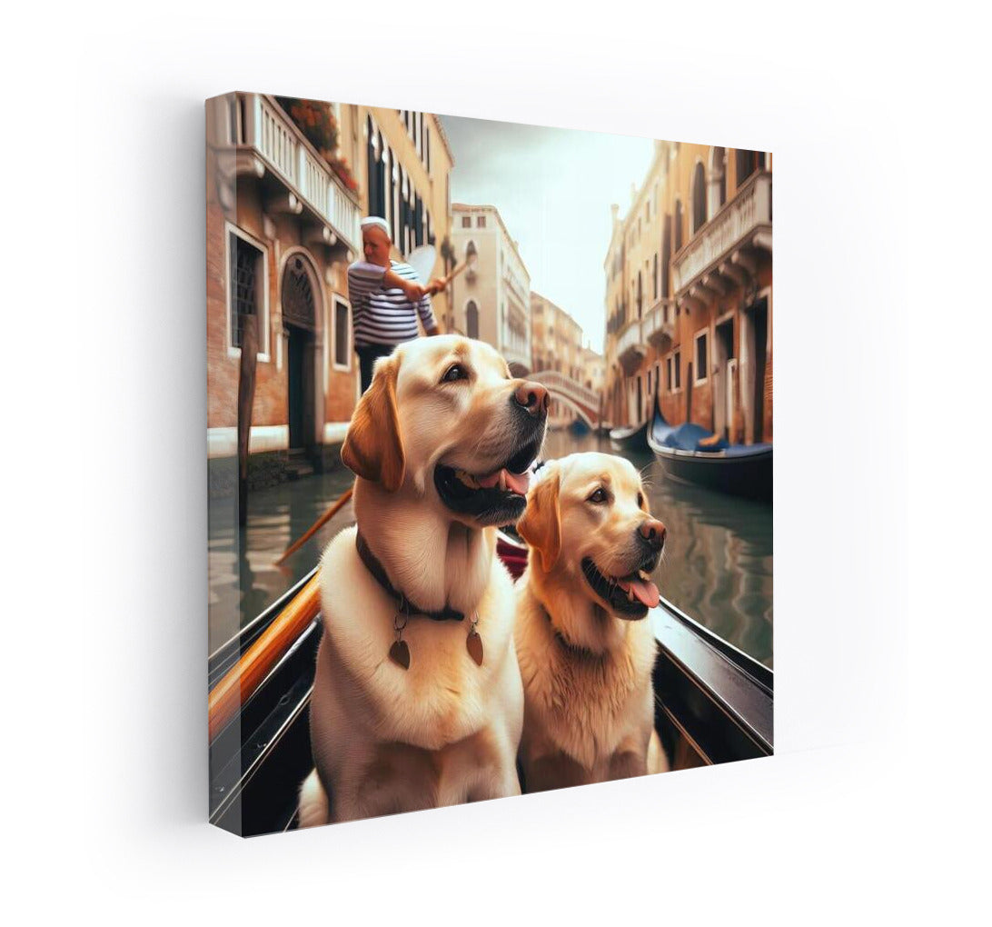 Labradors on a Gondola: A Venetian Journey