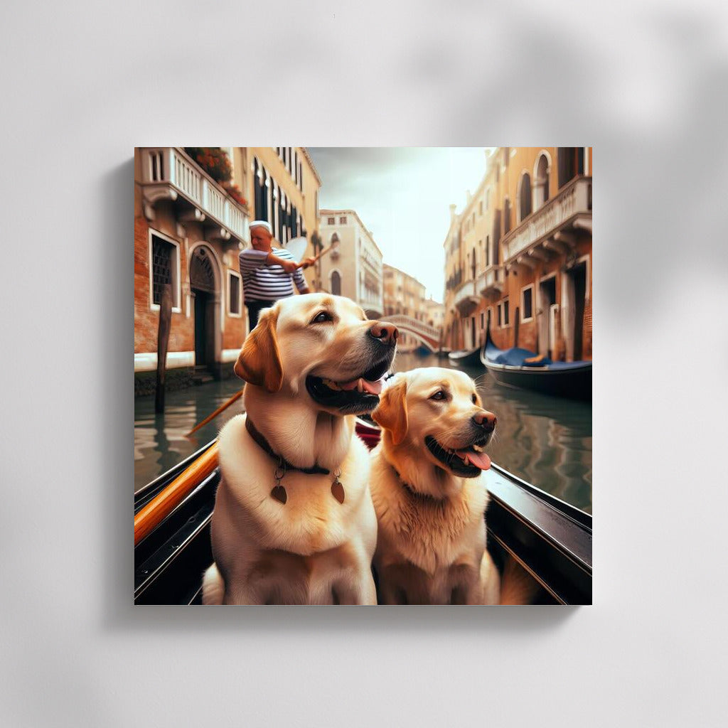 Labradors on a Gondola: A Venetian Journey