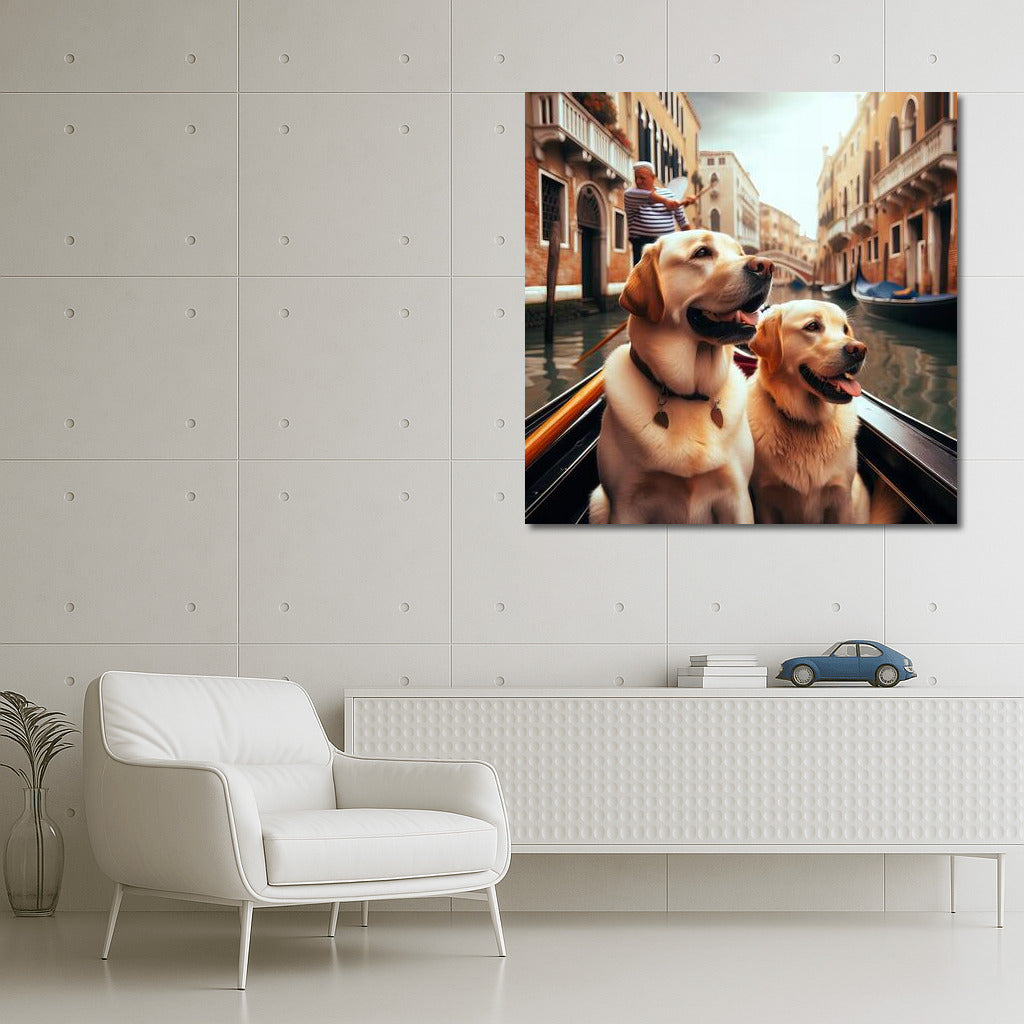 Labradors on a Gondola: A Venetian Journey