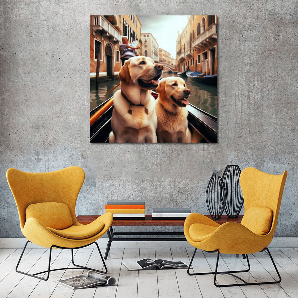 Labradors on a Gondola: A Venetian Journey