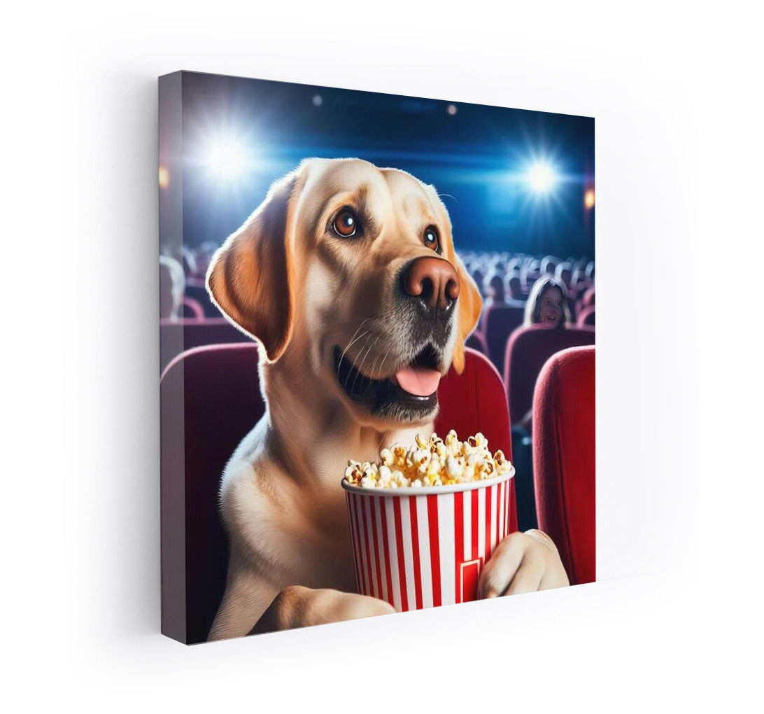Labrador in Cinema: Popcorn and Movies