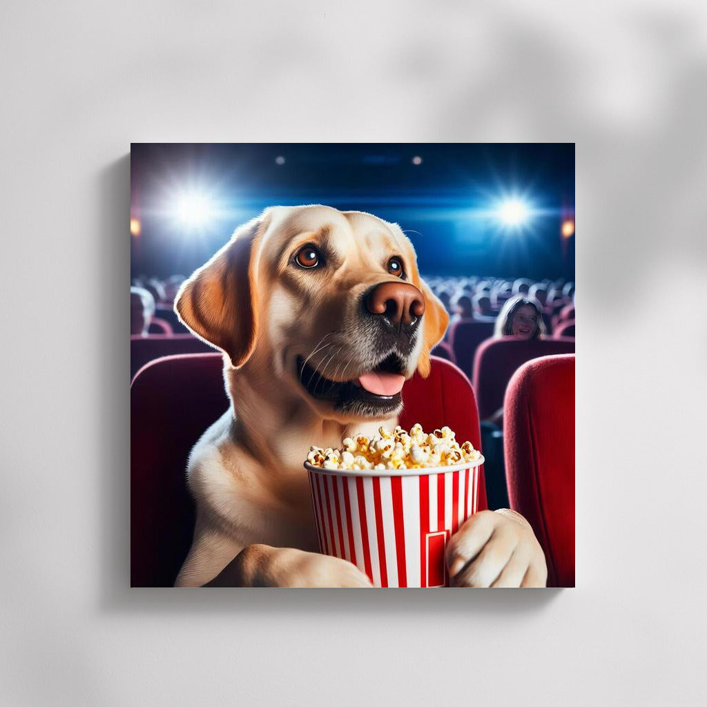 Labrador in Cinema: Popcorn and Movies