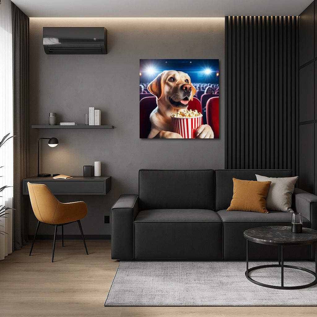 Labrador in Cinema: Popcorn and Movies