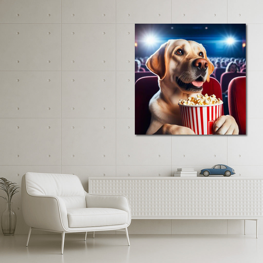 Labrador in Cinema: Popcorn and Movies