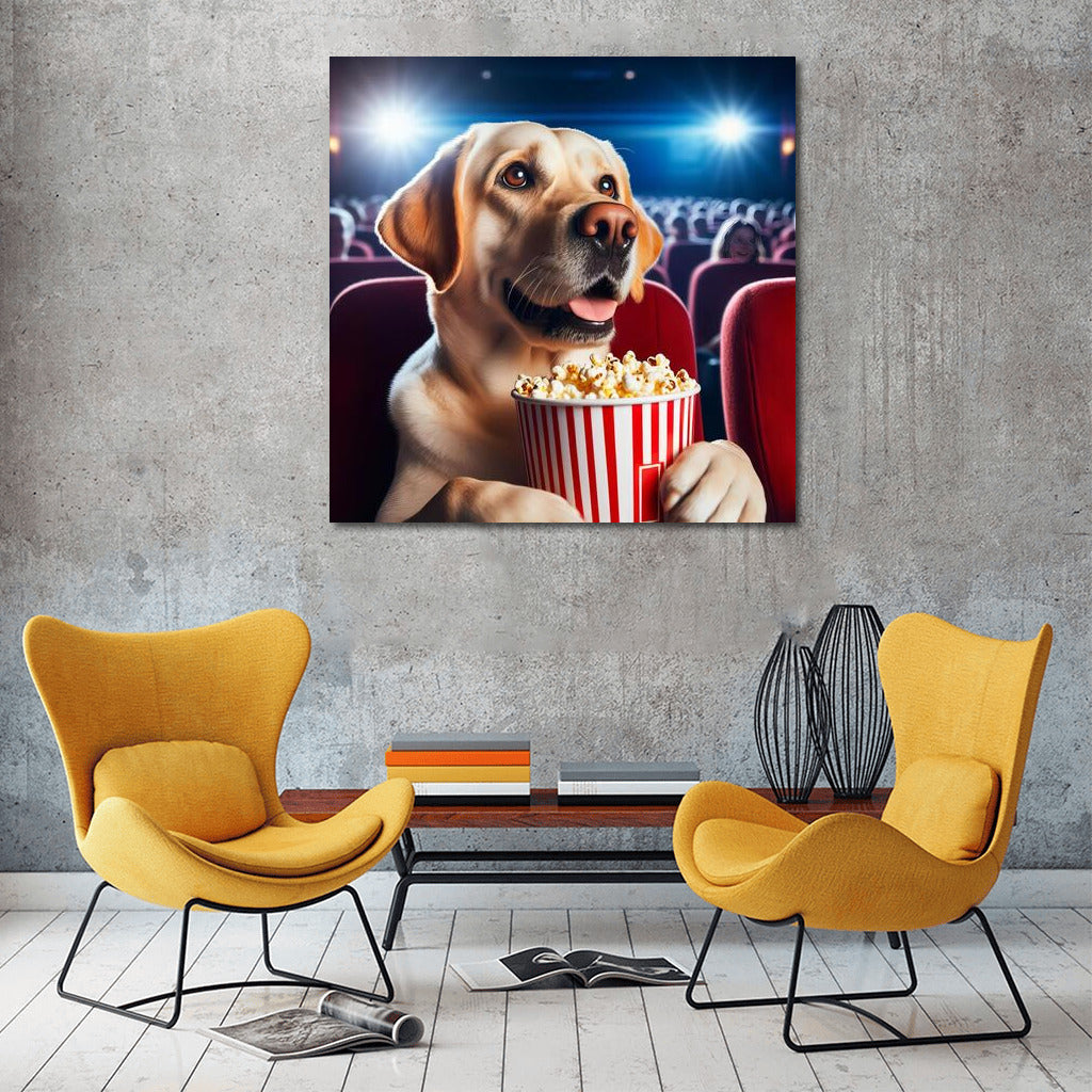 Labrador in Cinema: Popcorn and Movies