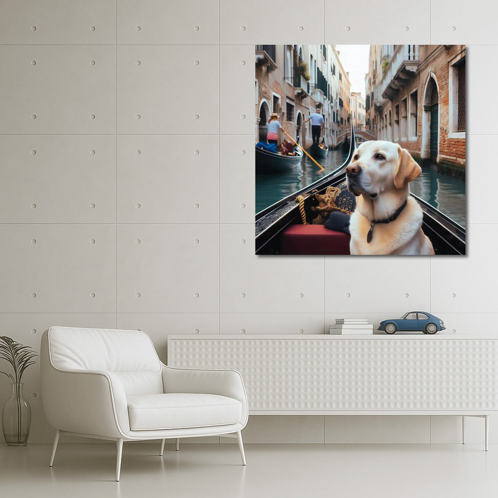 Labrador by Gondola: A Venetian Journey
