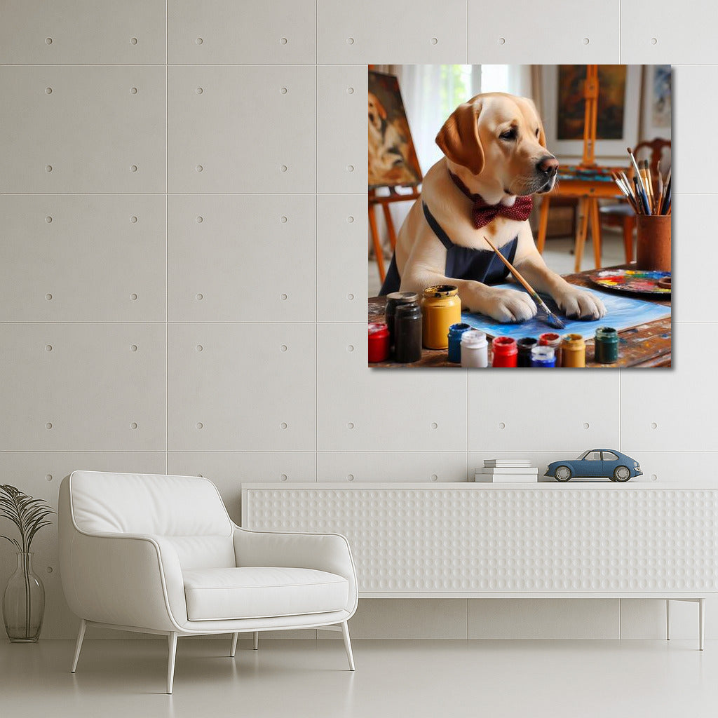 Labrador-Creator: Masterpiece in the Workshop