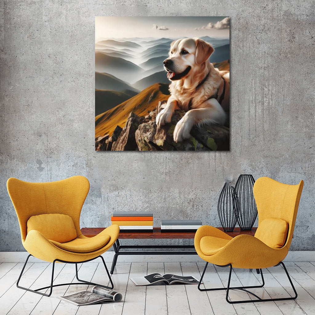 Labrador on the Summit: View from the Mountain Heights