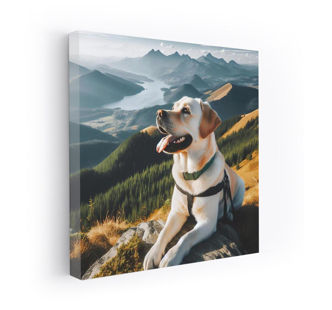 Labrador at the Top: Majestic View from the Mountain
