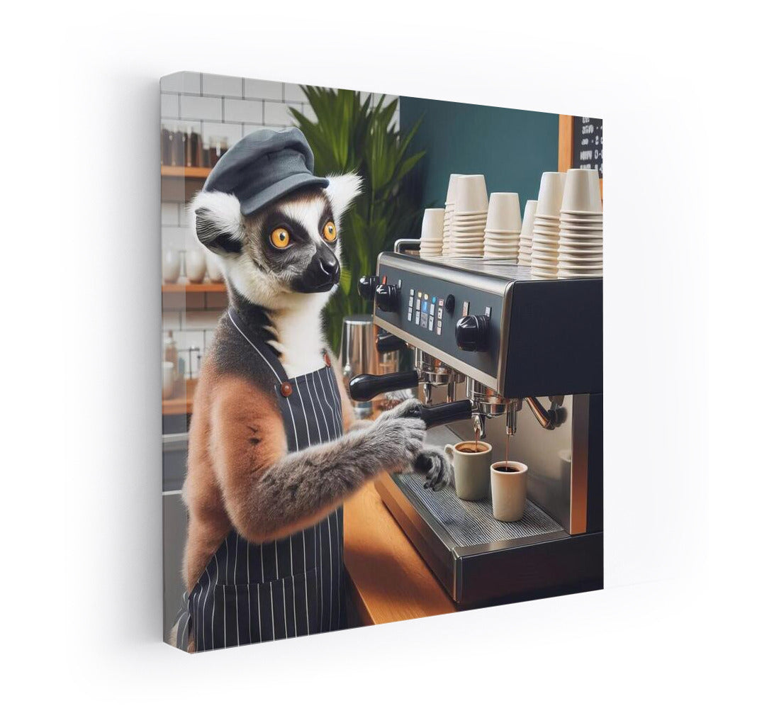 Lemur-Barista: Espresso Master in the Magical World