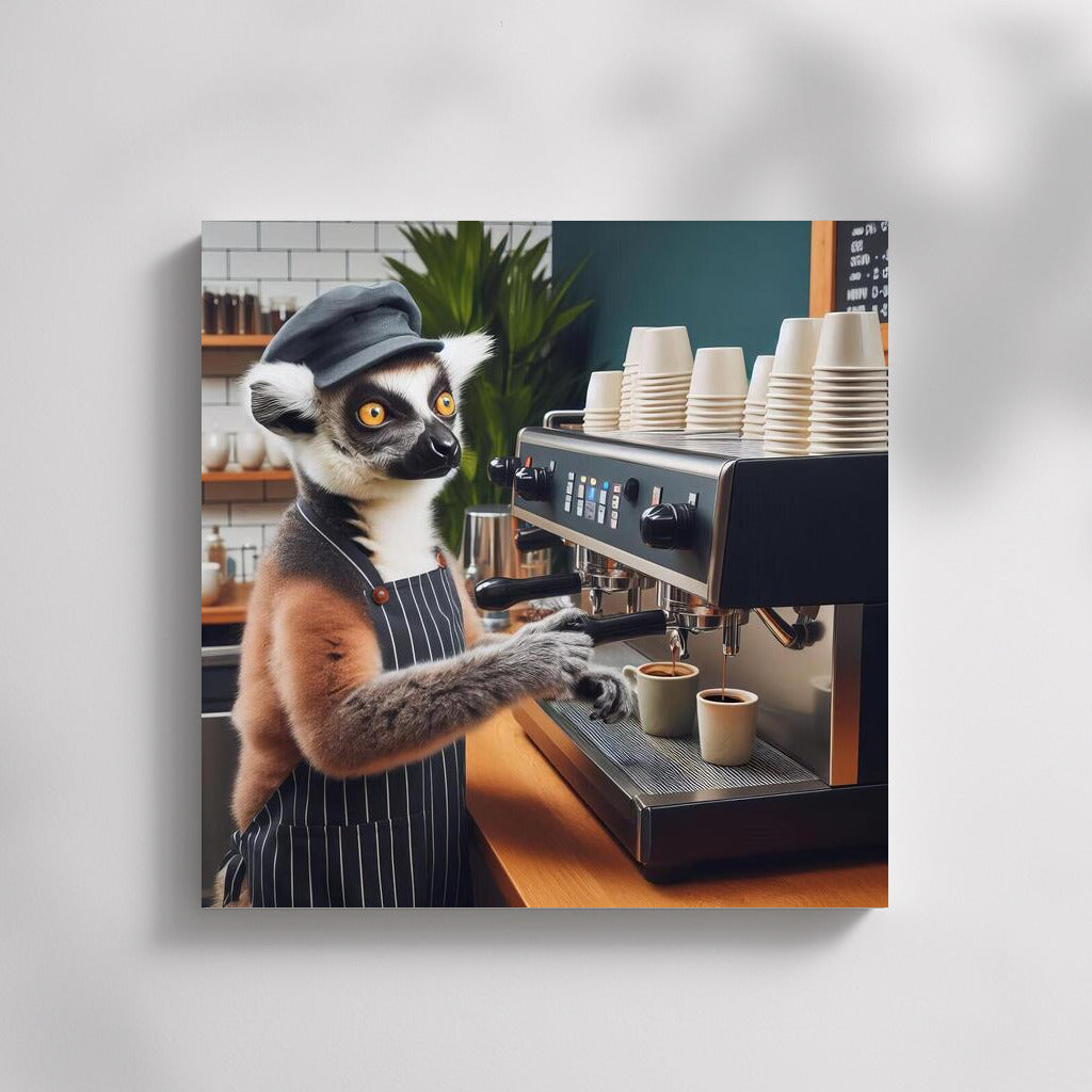 Lemur-Barista: Espresso Master in the Magical World