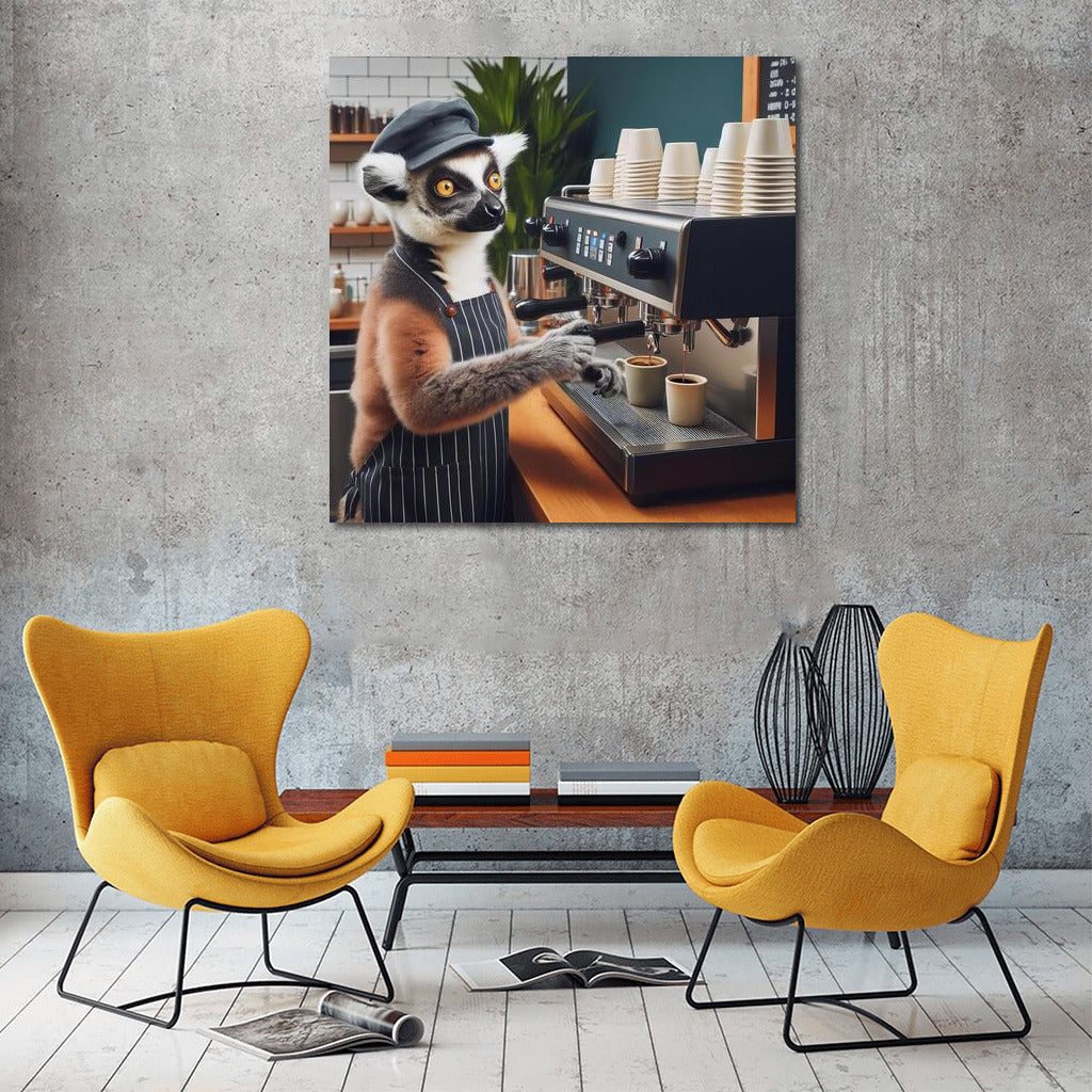 Lemur-Barista: Espresso Master in the Magical World