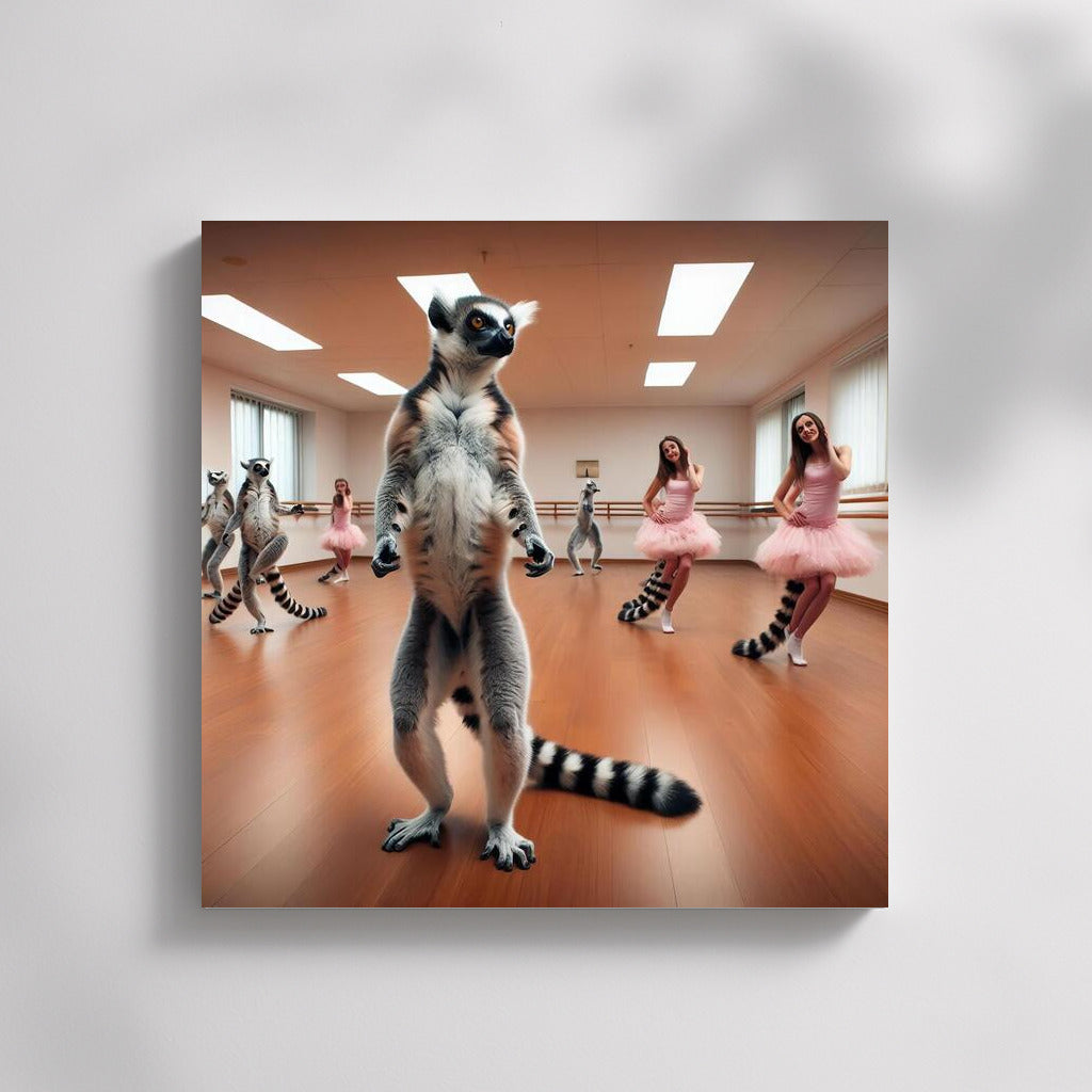Dancing Lemur: Grace and Movement in the Studio