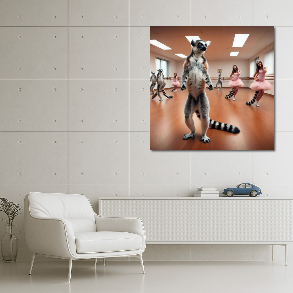 Dancing Lemur: Grace and Movement in the Studio