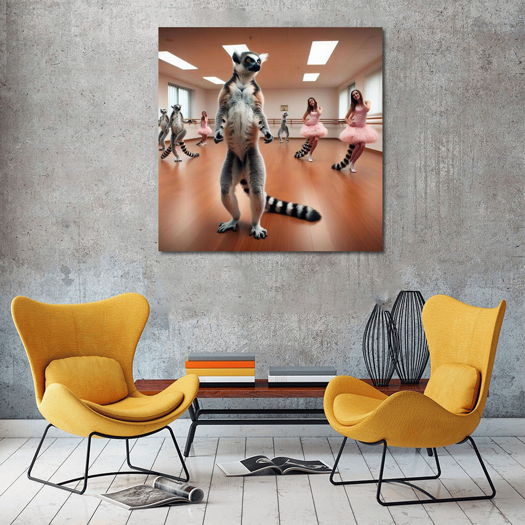 Dancing Lemur: Grace and Movement in the Studio