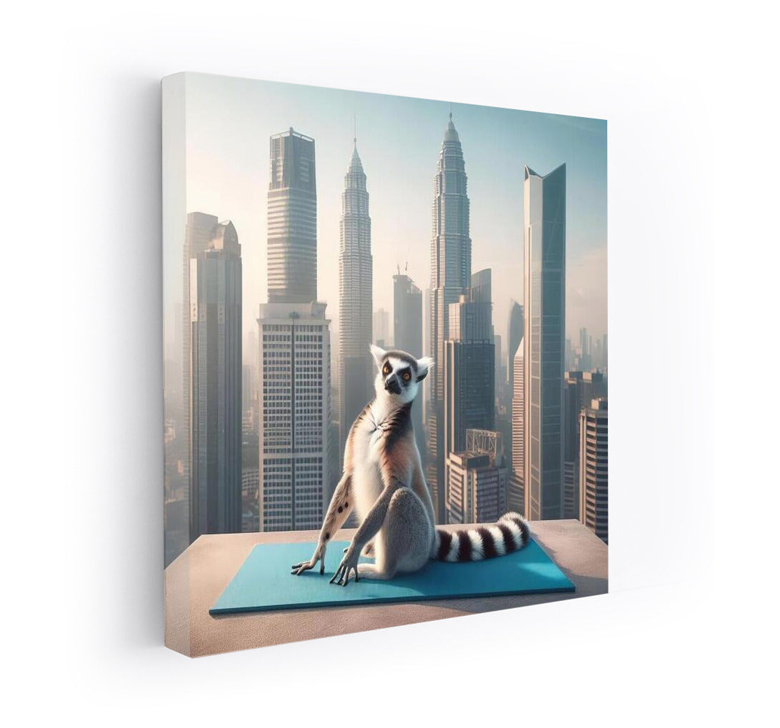 Yoga Lemur on the Roof of a Skyscraper: Comfort and Exotica in Your Interior