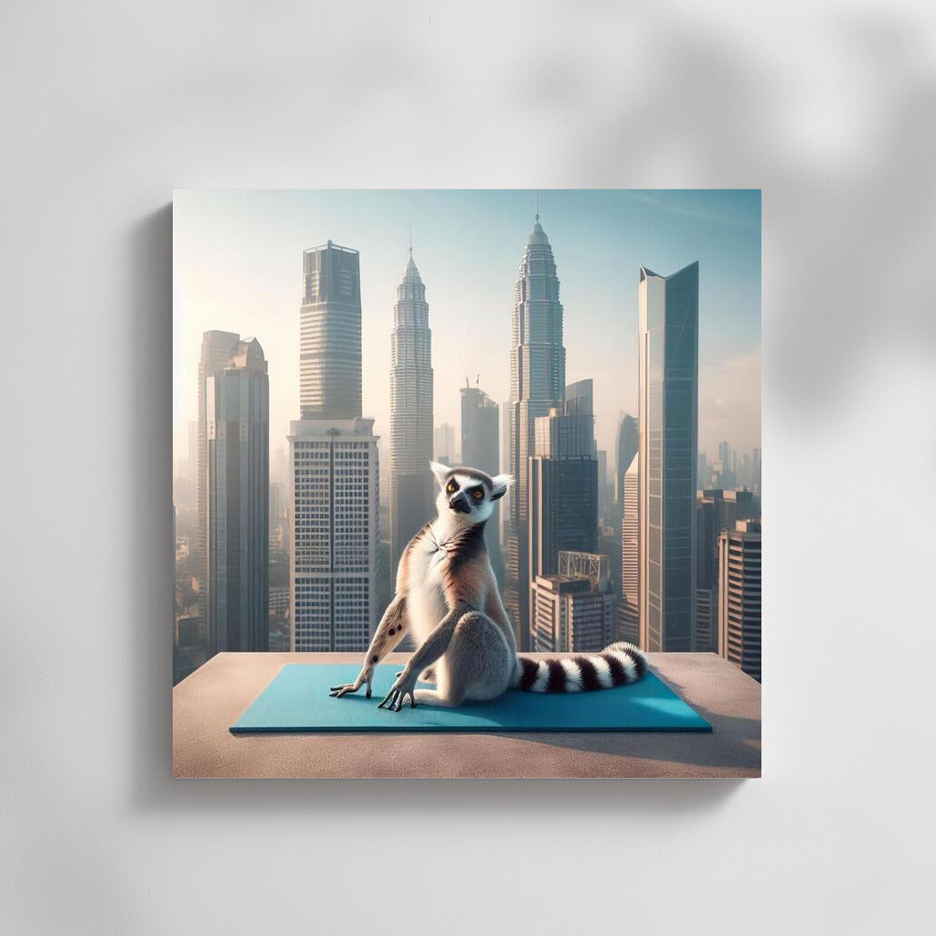 Yoga Lemur on the Roof of a Skyscraper: Comfort and Exotica in Your Interior