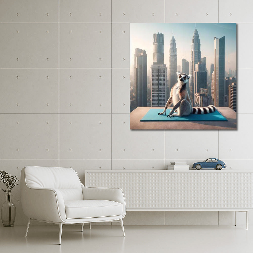 Yoga Lemur on the Roof of a Skyscraper: Comfort and Exotica in Your Interior