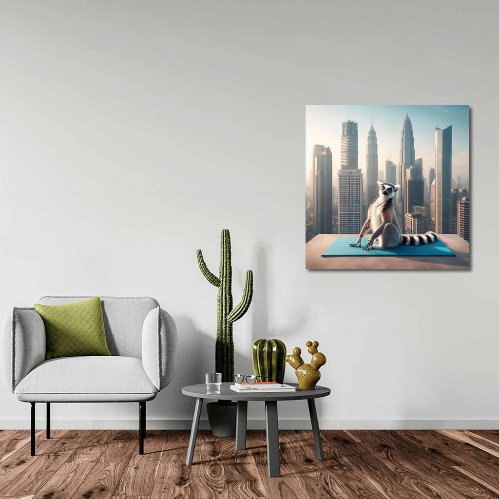 Yoga Lemur on the Roof of a Skyscraper: Comfort and Exotica in Your Interior