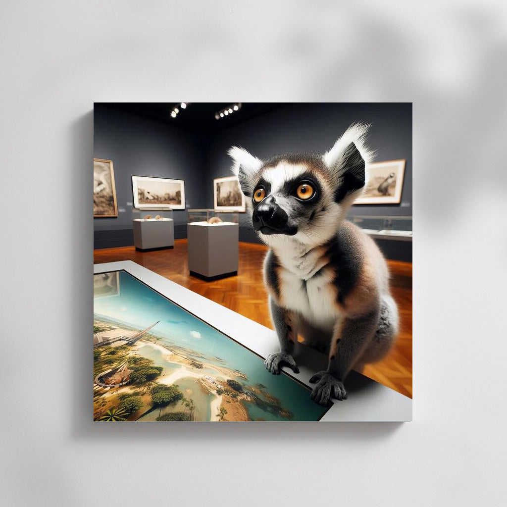 Lemur in the Museum: A Funny Accent for the Interior
