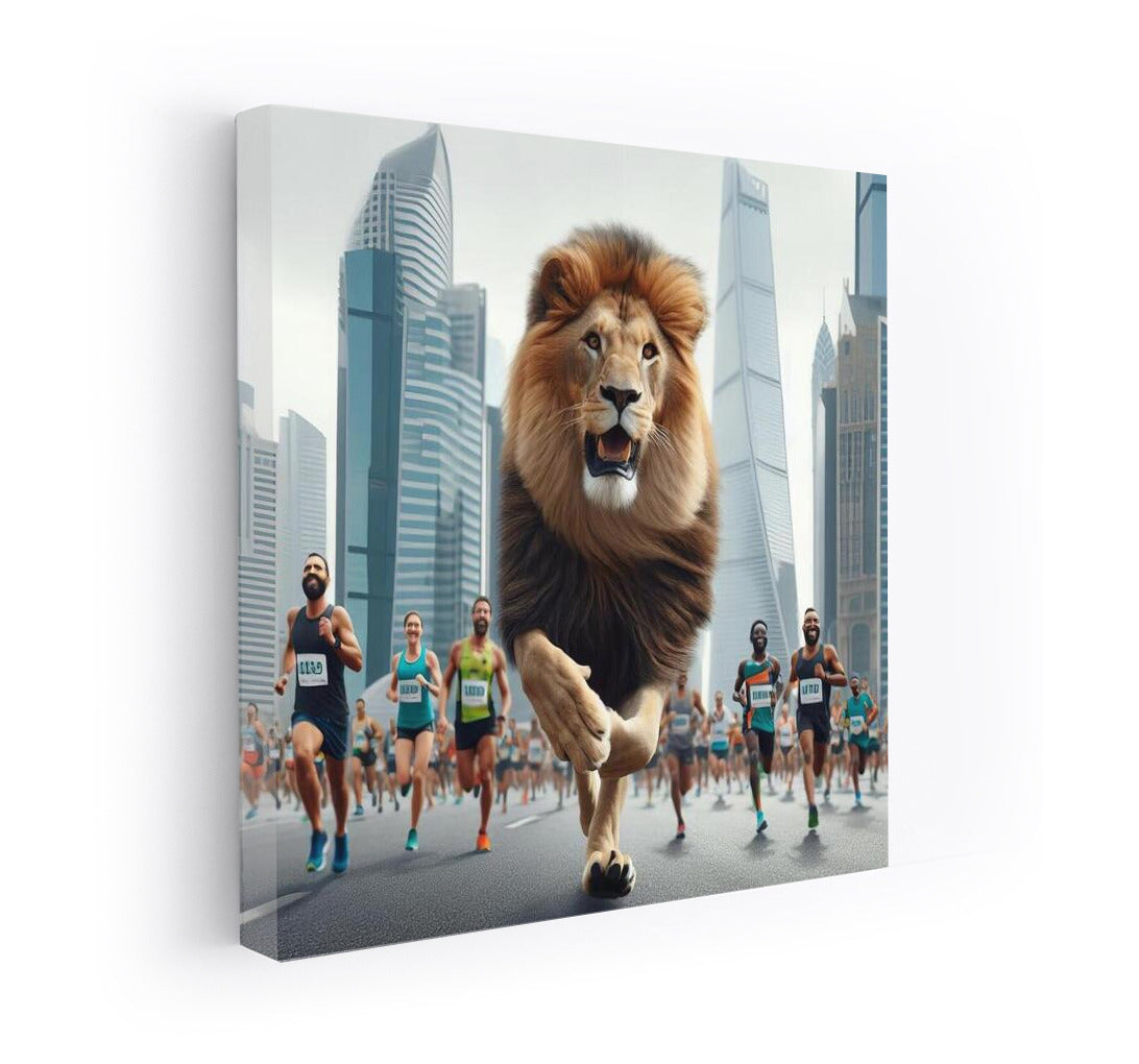 City Marathon: Lion on the Run