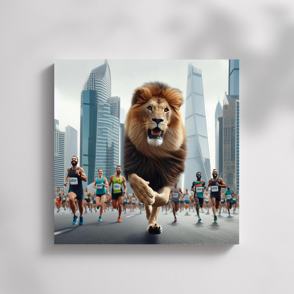 City Marathon: Lion on the Run