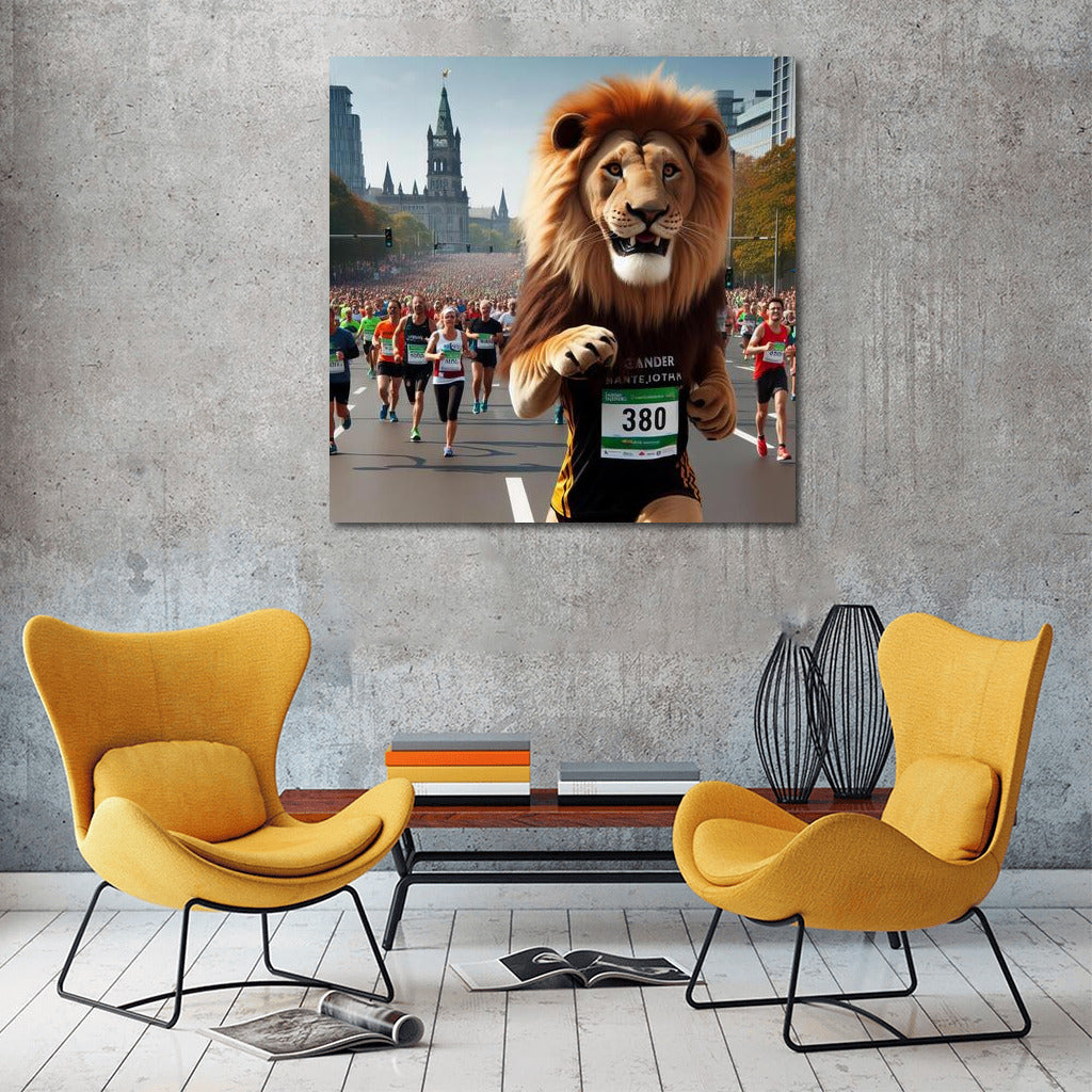 City Marathon: Lion on the Run