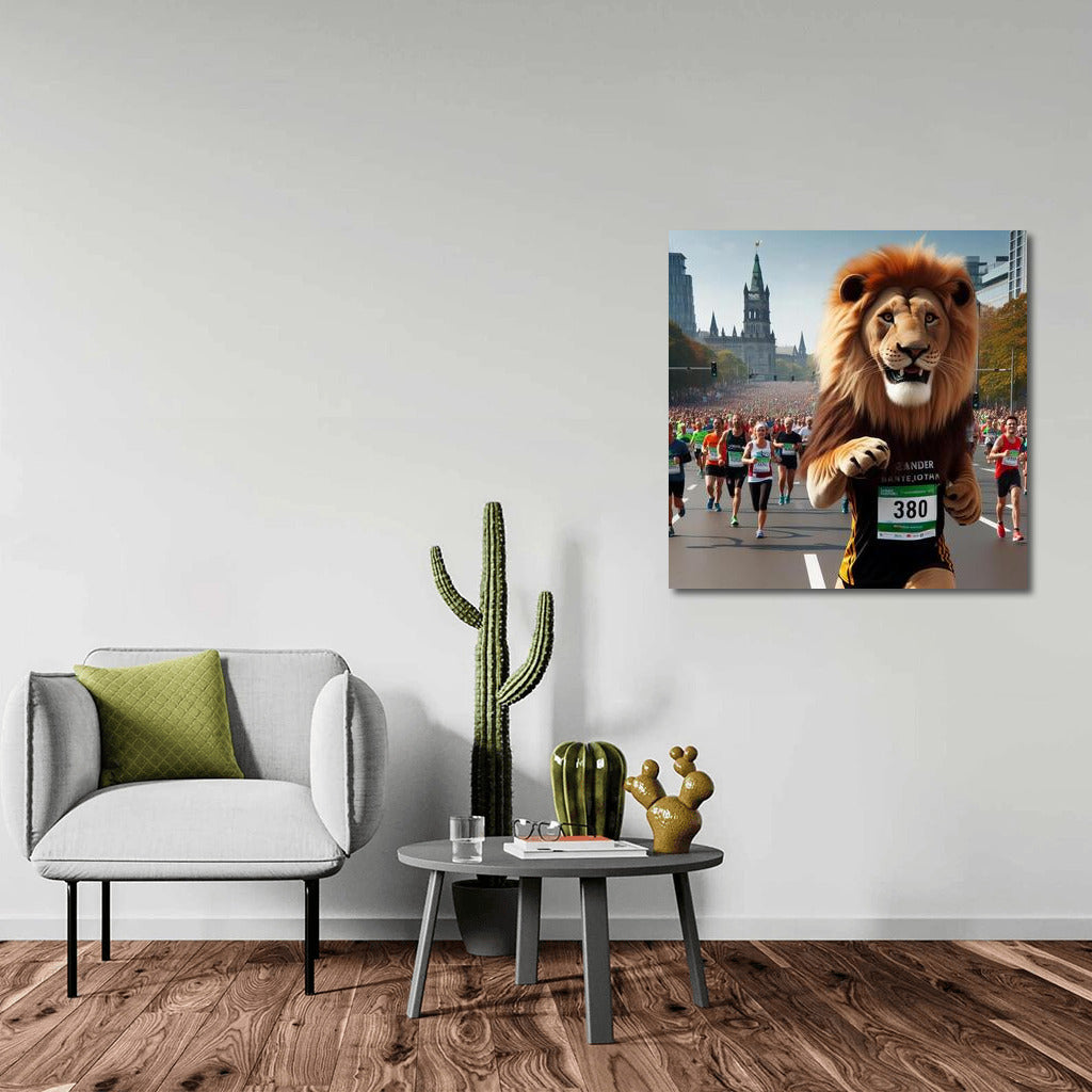City Marathon: Lion on the Run