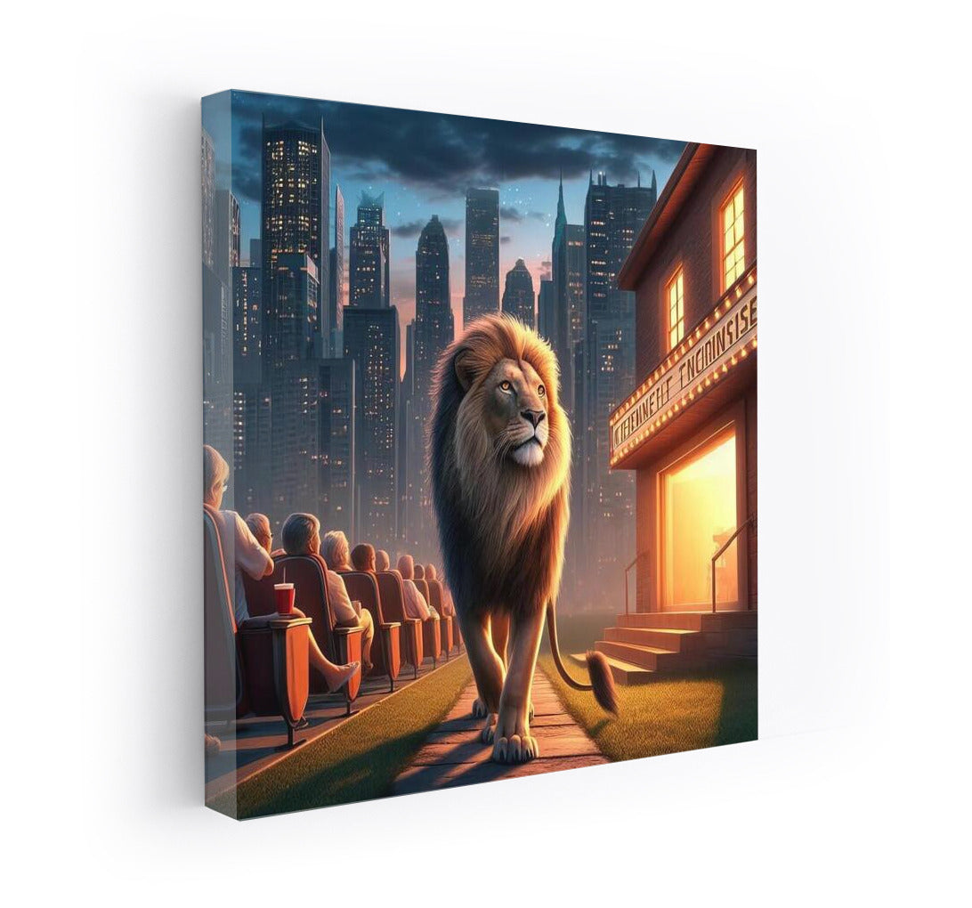City Lion at the Cinema: Adventure in the Heart of the City