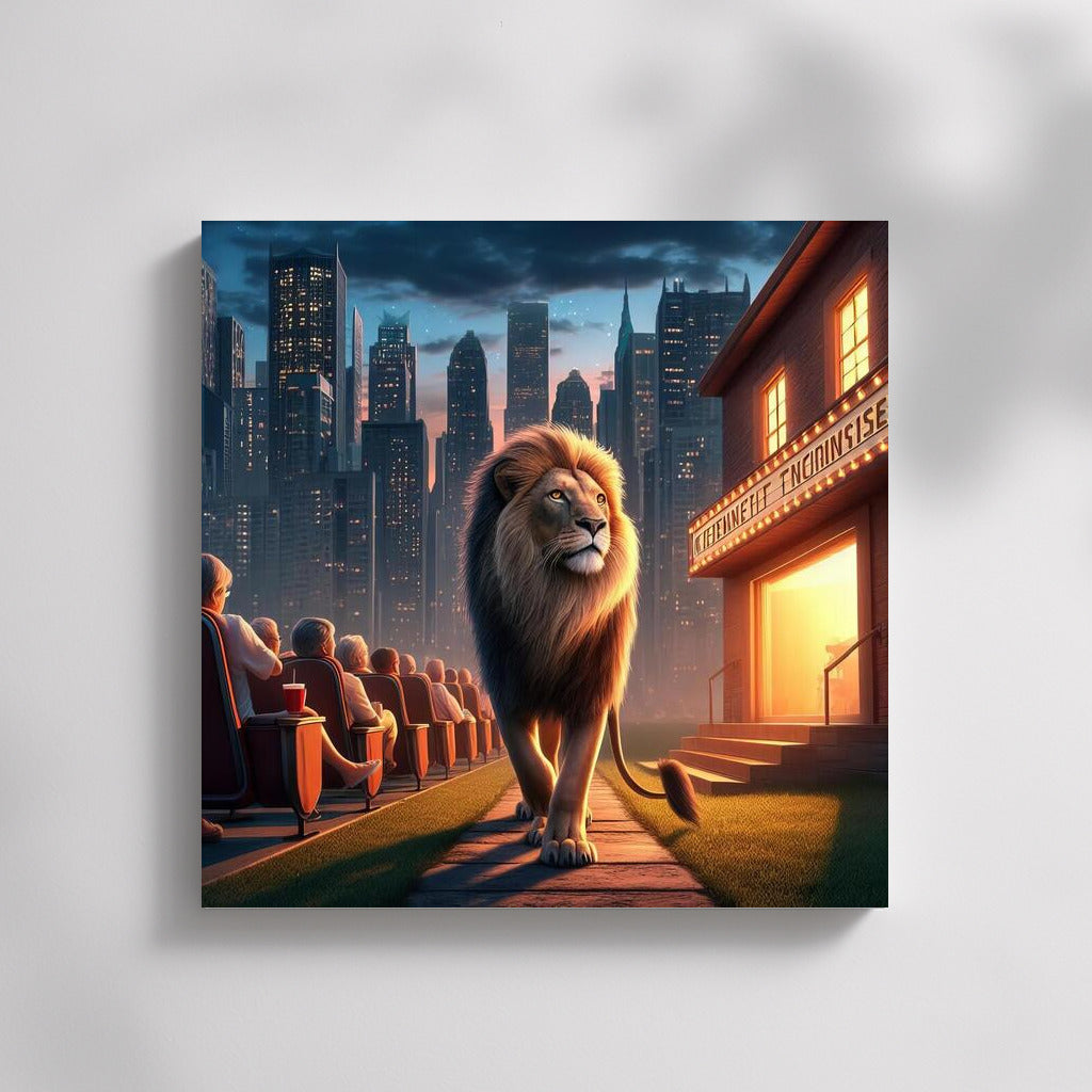 City Lion at the Cinema: Adventure in the Heart of the City