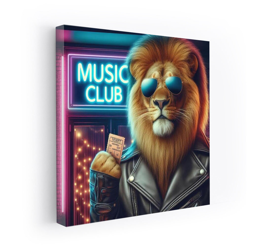 The Lion in Leather and Glasses: A Musical Adventure