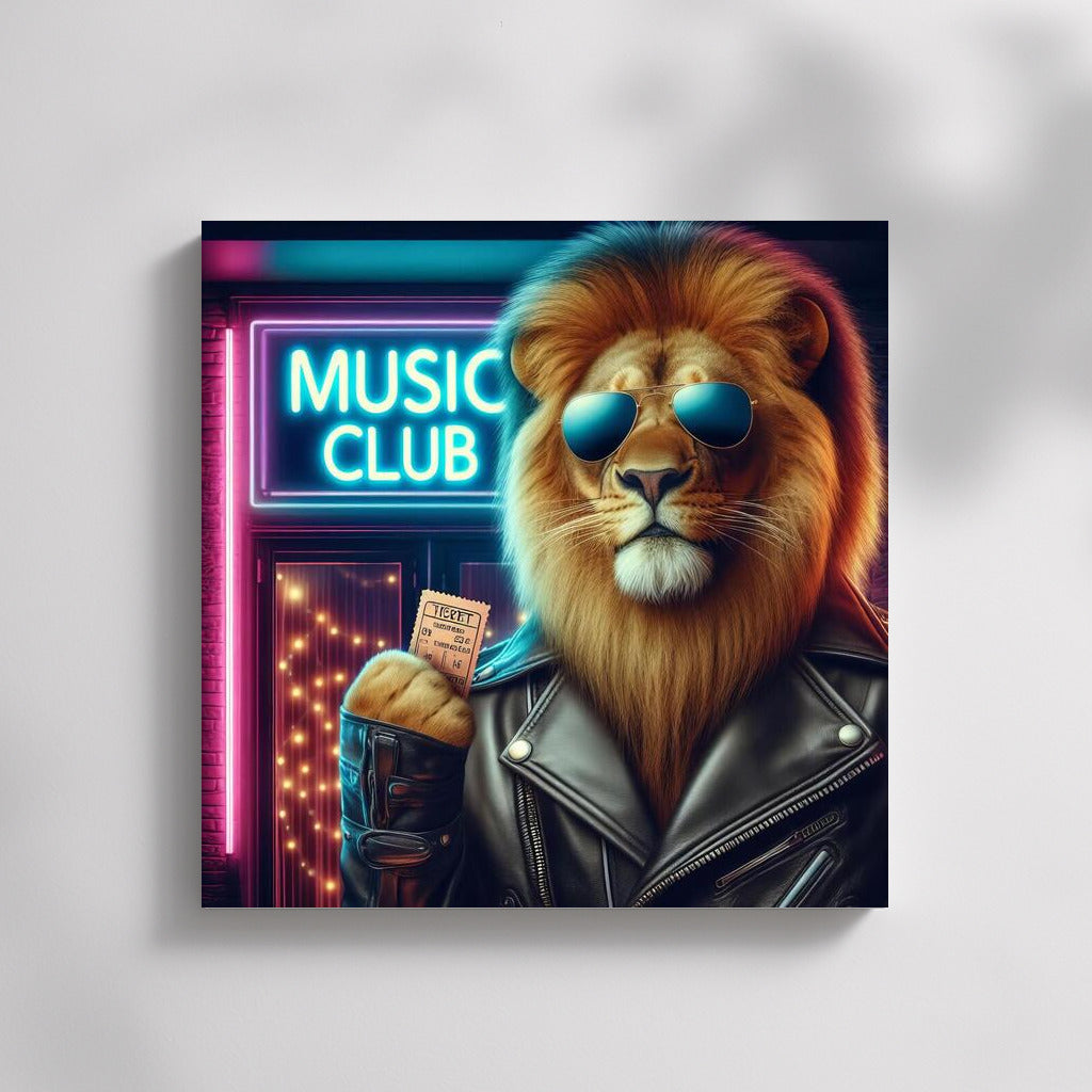 The Lion in Leather and Glasses: A Musical Adventure