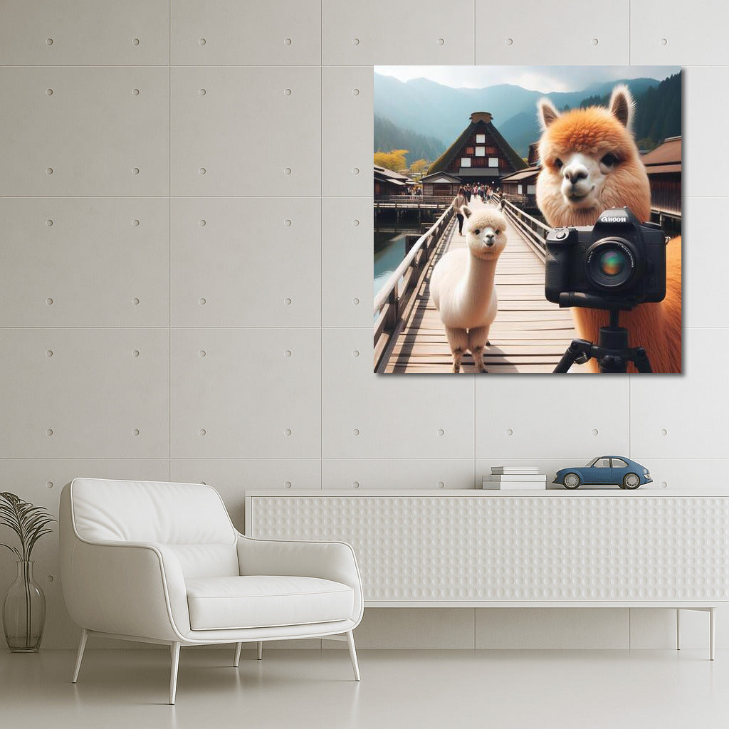Alpacas in Japan: Camera, Scenery and Adventure