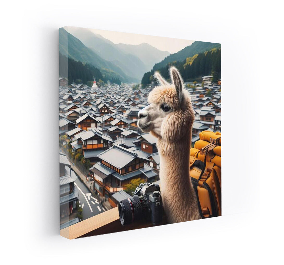 Alpaca Travels With Camera in Japan: Art for Adventurers