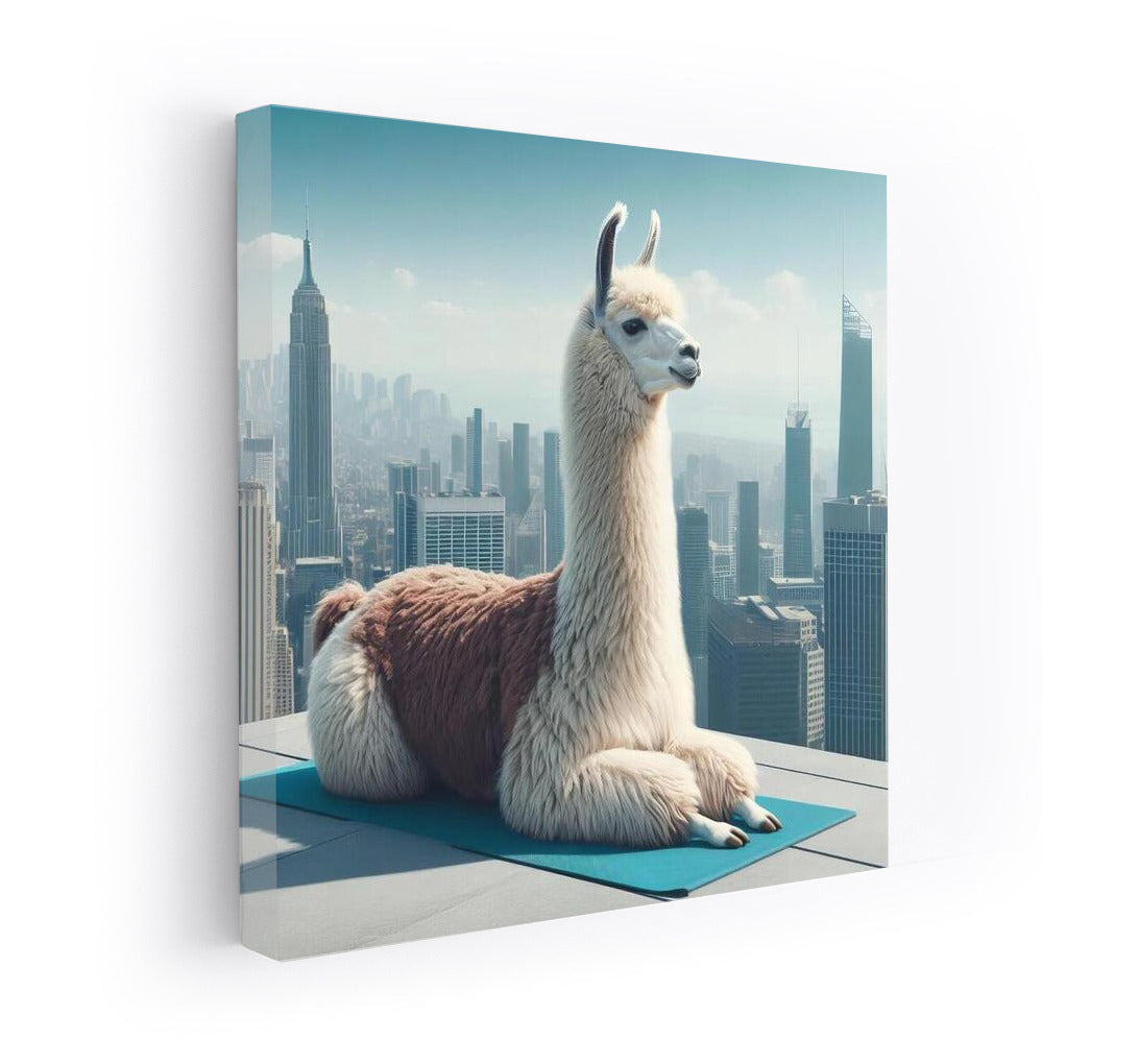 Yoga Lama on the Roof of a Metropolis: Zen in the Sky