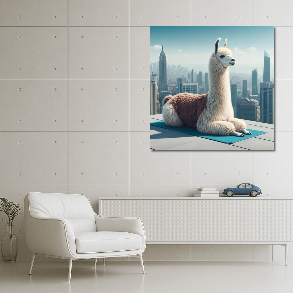 Yoga Lama on the Roof of a Metropolis: Zen in the Sky