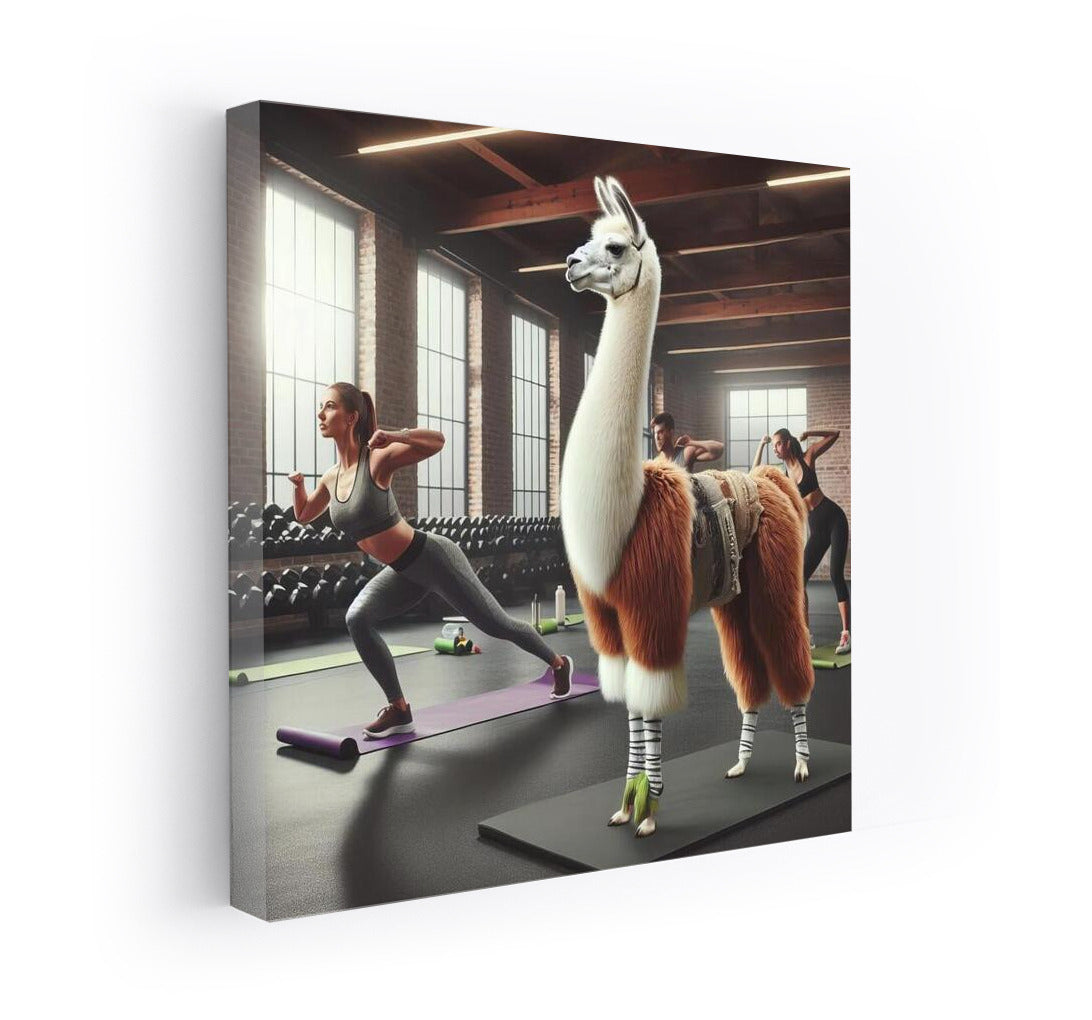Llama Fitness Trainer: Inspiration for an Active Lifestyle