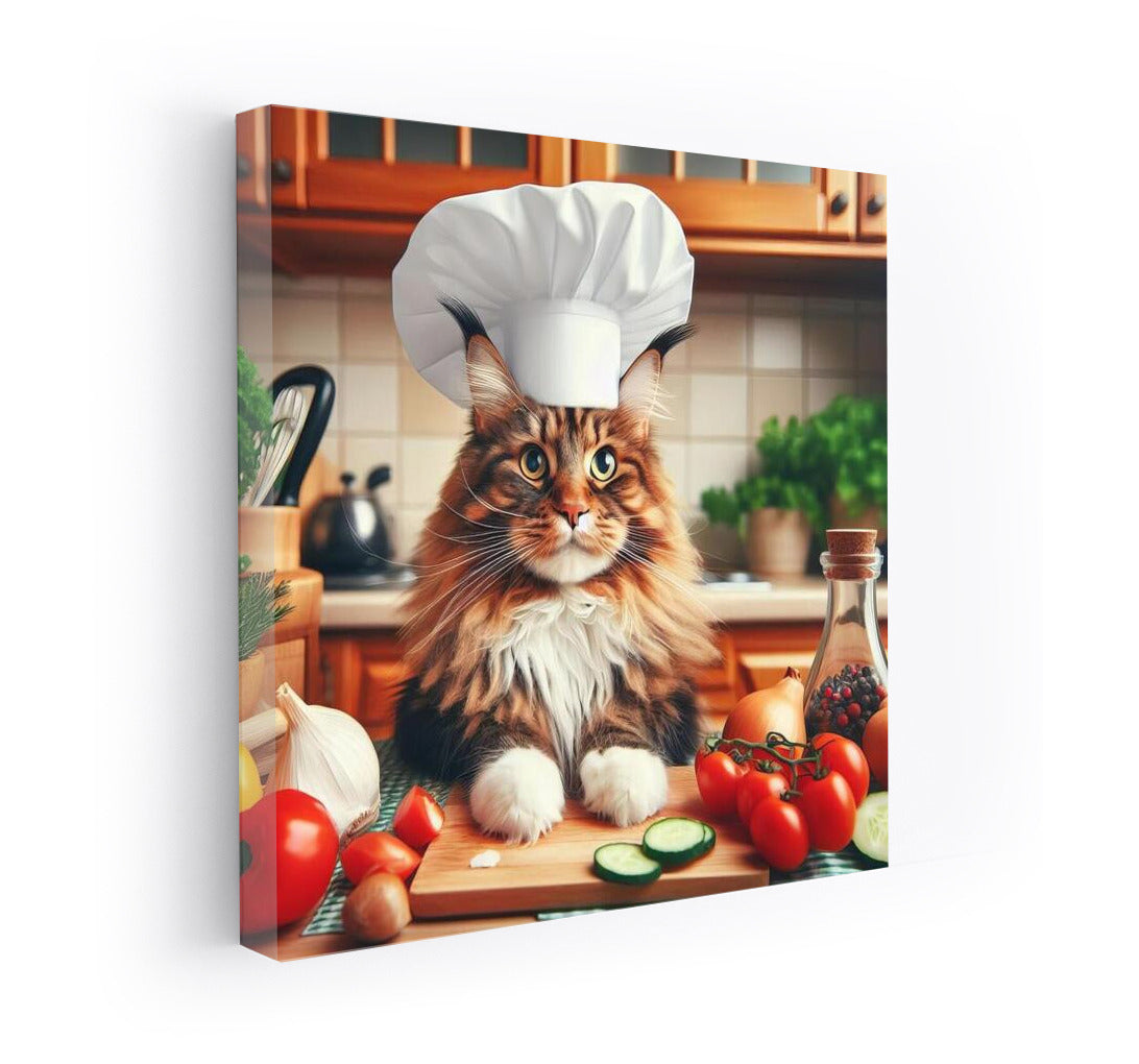 Maine Coon Chef: Culinary Magic in the Kitchen