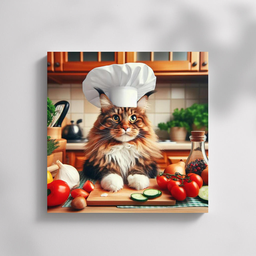 Maine Coon Chef: Culinary Magic in the Kitchen