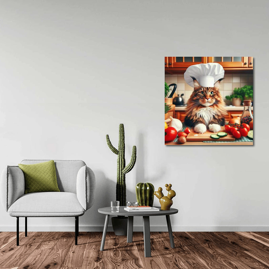 Maine Coon Chef: Culinary Magic in the Kitchen