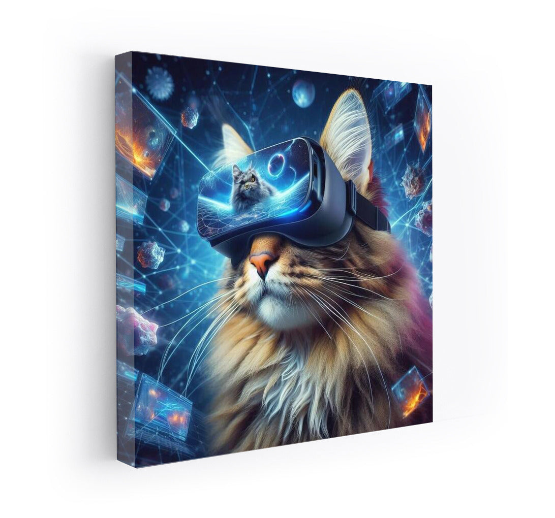 Maine Coon in Space: Virtual Reality 4D