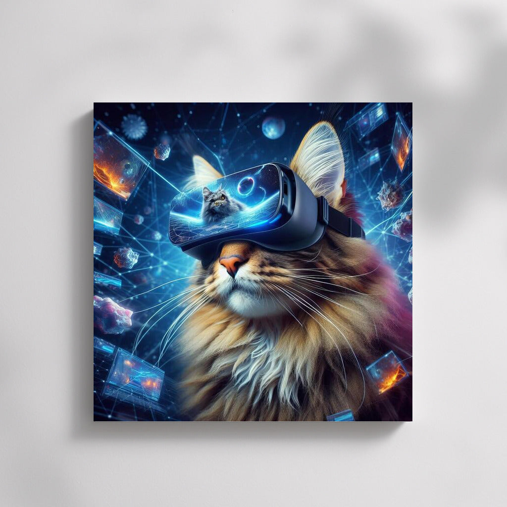 Maine Coon in Space: Virtual Reality 4D