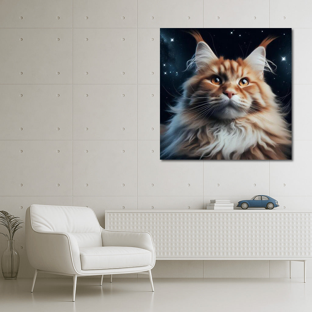 Maine Coon on the Moon: Cat Dreams Among the Stars