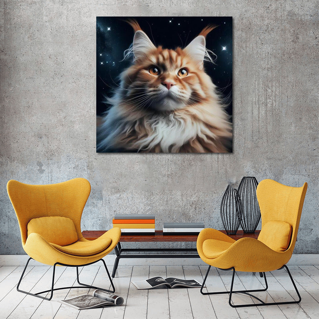 Maine Coon on the Moon: Cat Dreams Among the Stars