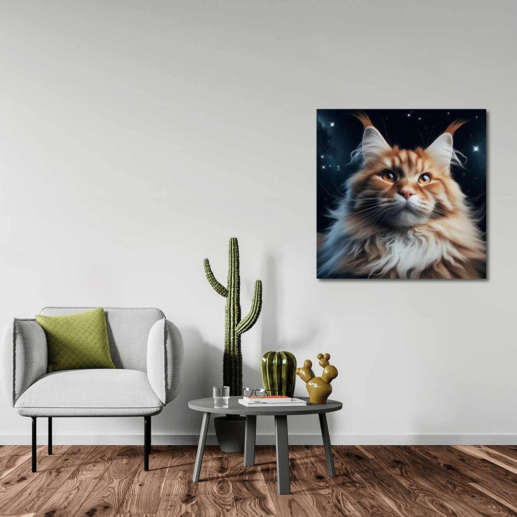 Maine Coon on the Moon: Cat Dreams Among the Stars
